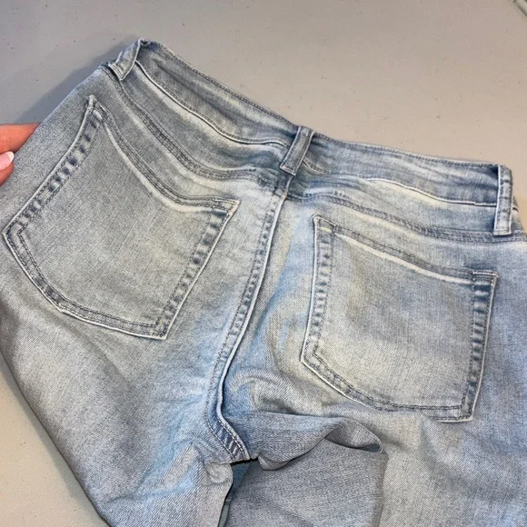 Sincerely Jules Light Wash Distressed Jeans - Picture 6 of 6